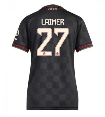 Lacne Ženy Futbalové dres Bayern Munich Konrad Laimer #27 2025-26 Krátky Rukáv - Tretina
